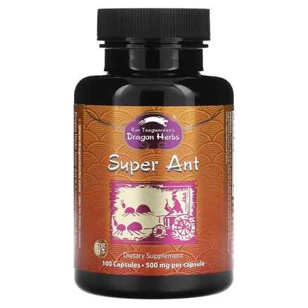 Dragon Herbs, Super Ant, 500 мг, 100 капсул