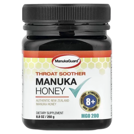 ManukaGuard, Мед манука, премиум-голд для горла, 8,8 унции (250 г)