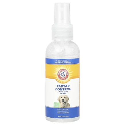 Arm & Hammer, Tartar Control, стоматологический спрей для собак, мята, 118 мл (4 жидк. Унции)