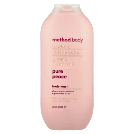 Method, гель для душа, Pure Peace, 532 мл (18 жидк. унций)