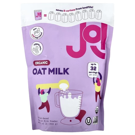 JOI, органическое овсяное сухое молоко, 644 г (1,42 фунта)