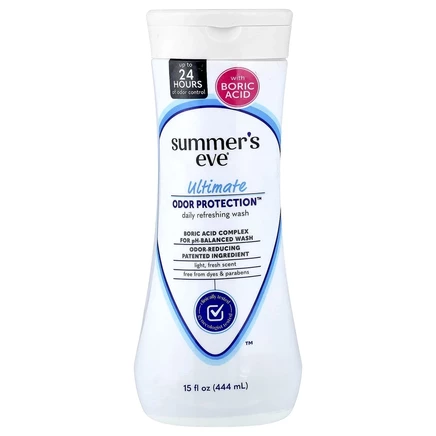 Summer's Eve, Ultimate Odor Protection™, очищающий кондиционер для ежедневного использования, легкая свежесть, 444 мл (15 жидк. унций)