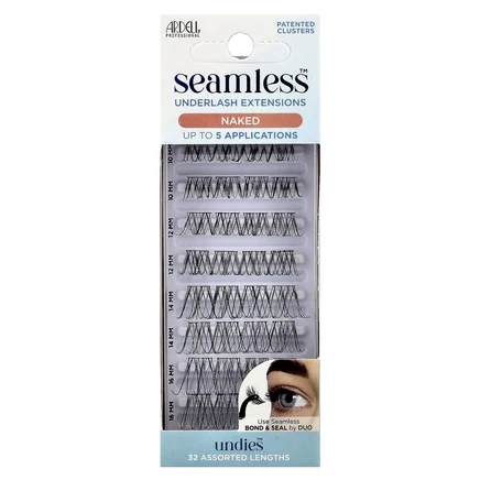 Ardell, Seamless ™, Underlash Extensions, Naked, 32 разных длины