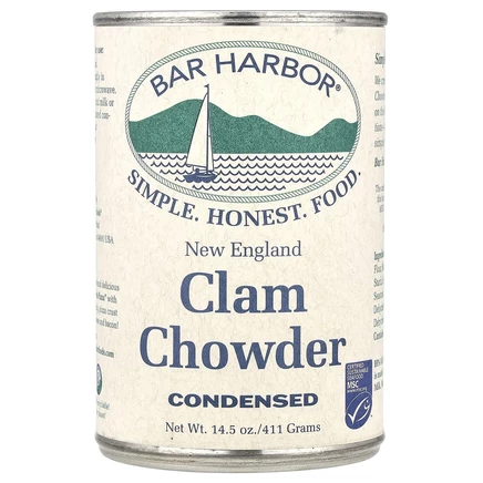 Bar Harbor, Похлебка из моллюсков в стиле Новой Англии, сгущенная, 425 г (15 унций)