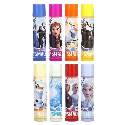 Lip Smacker, Disney Frozen II, бальзам для губ, набор для вечеринок, 8 шт., 32 г (1,12 унции)