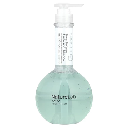 NatureLab Tokyo, Saisei, аминокислотный шампунь для защиты от стресса, 340 мл (11,5 жидк. Унции)