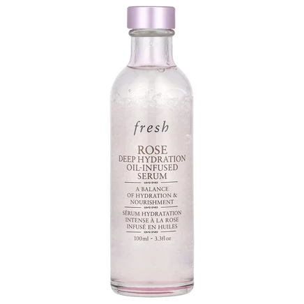 Fresh, Rose, сыворотка с маслом для глубокого увлажнения, 100 мл (3,3 жидк. Унции)
