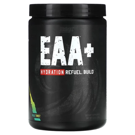 Nutrex Research, EAA+ Hydration, добавка для гидратации с незаменимыми аминокислотами, со вкусом Maui Twist, 390 г (13,8 унции)