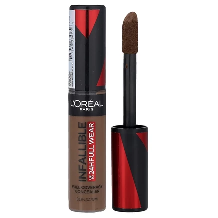 L'Oréal, Infallible, консилер для полного покрытия, 430 мокко, 10 мл (0,33 жидк. Унции)