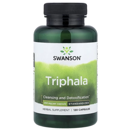 Swanson, Трифала, стандартизированный, 250 мг, 120 капсул