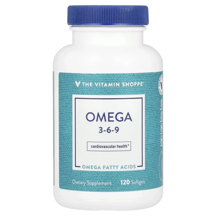 The Vitamin Shoppe, Омега 3-6-9`` 120 мягких таблеток