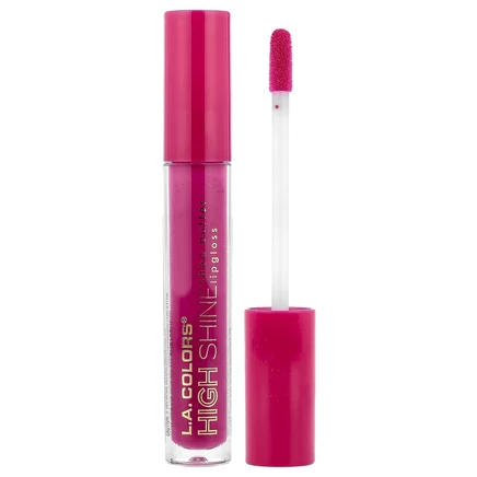 L.A. Colors, High Shine, блеск для губ с маслом ши, CLG945 Irresistious, 4 г (0,14 унции)