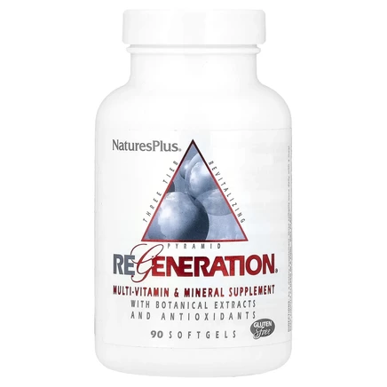 NaturesPlus, Восстановление, мультивитаминная и минеральная добавка, 90 гелевых капсул