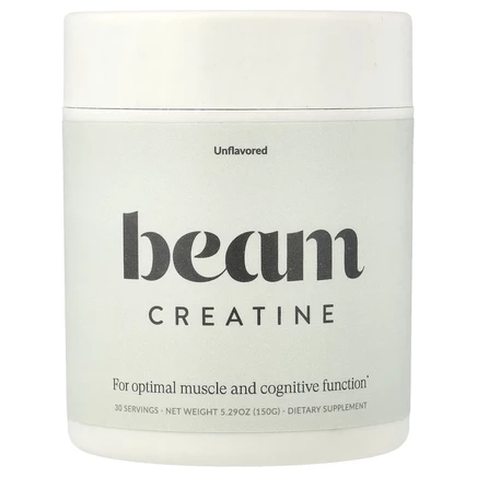 Beam Organics, креатин, без добавок, 150 г (5,29 унции)