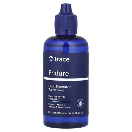 Trace Minerals ®, Endure, добавка с жидким электролитом, 118 мл (4 жидк. Унции)