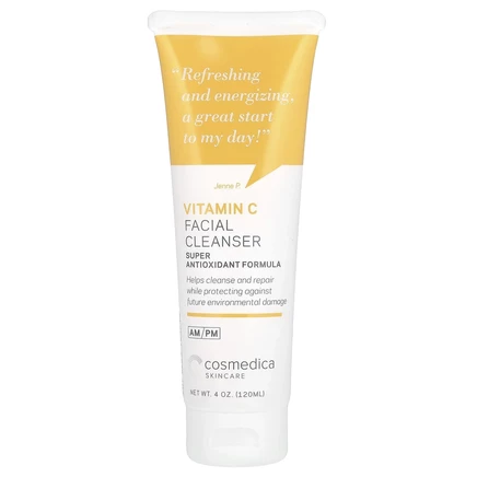 Cosmedica Skincare, очищающее средство для лица с витамином C, суперантиоксидантная формула, 120 мл (4 унции)