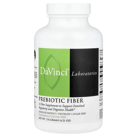 DaVinci Laboratories of Vermont, Clearly Fiber, 176 г (6,21 унции)
