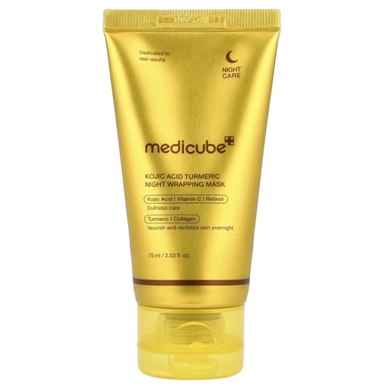 Medicube, ночная маска для лица с койевой кислотой и куркумой, 75 мл (2,53 жидк. унции)