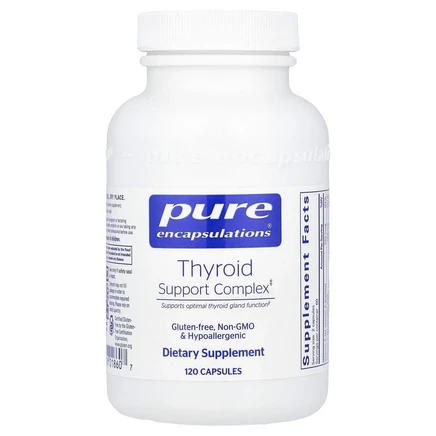 Pure Encapsulations, Комплекс для поддержки щитовидной железы, 120 капсул