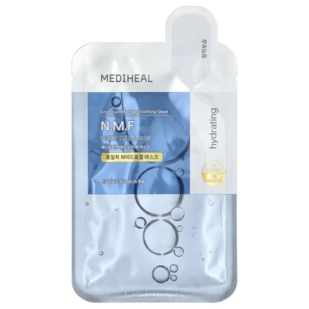 MEDIHEAL, NMF, гель-маска телесного цвета, 1 шт., 30 г (1,05 унции)