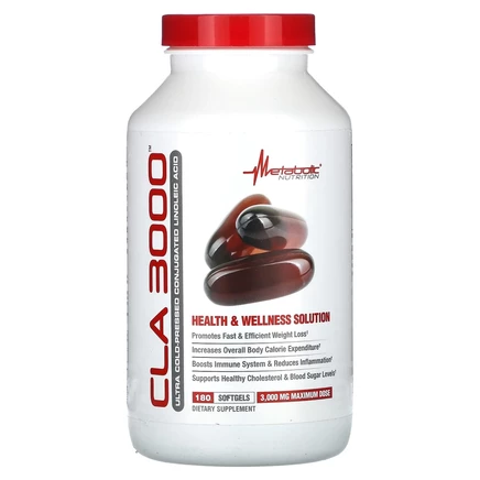 КЛК Metabolic Nutrition CLA 3000, 180 капсул