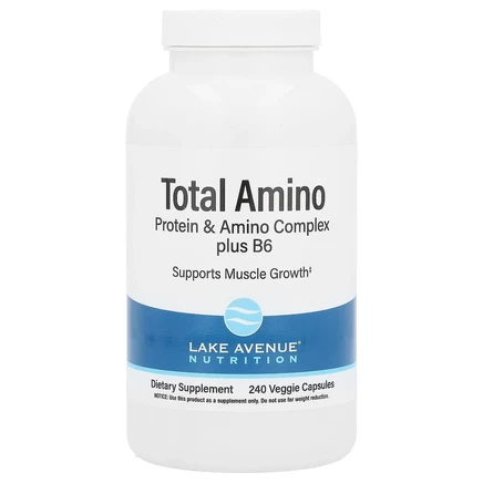 Lake Avenue Nutrition, аминокислоты, 240 растительных капсул