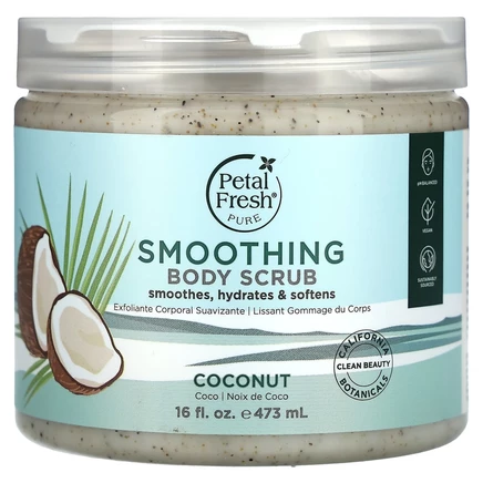 Petal Fresh, скраб для тела, придающий коже гладкость, кокос, 473 мл (16 унций)