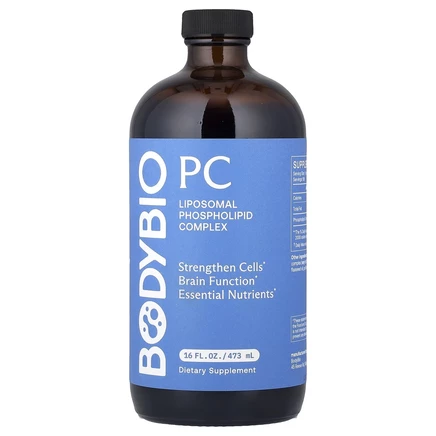 BodyBio, PC, липосомальный фосфатидилипидный комплекс, 500 мл (16 жидк. унций)