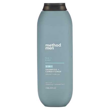 Method, Для мужчин, шампунь и кондиционер 2 в 1, Sea + Surf, 414 мл (14 жидк. Унций)