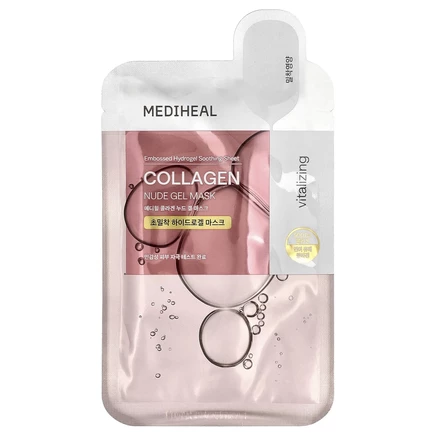 MEDIHEAL, Collagen, гель-маска телесного цвета, 1 шт., 30 г (1,05 унции)