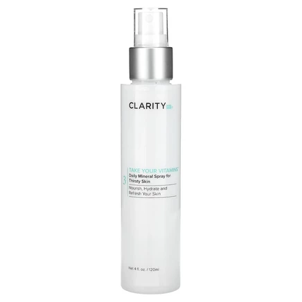 ClarityRx, Возьмите Your Vitamins, ежедневный минеральный спрей для тусклой кожи, 120 мл (4 жидк. унции)