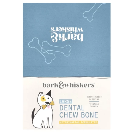 Dr. Mercola, Dental Chew Bone, Large, для собак, 12 костей, 61 г (2,15 унции)