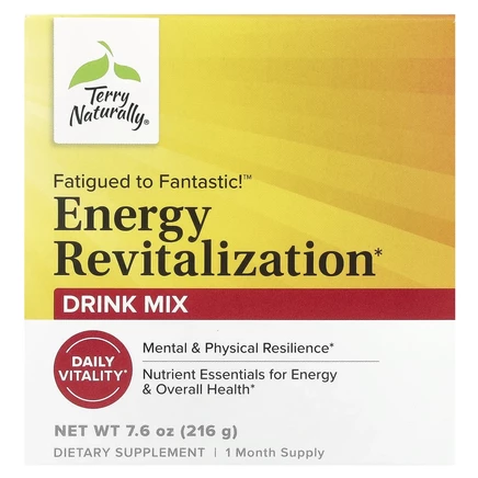 Terry Naturally, Смесь для восстановления энергии от Fatigued to Fantastic! ™, 216 г (7,6 унции)