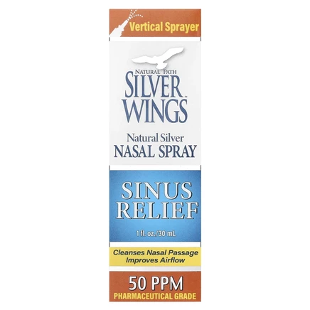 Спрей для носа Natural Path Silver Wings, 50 ppm, 30 мл