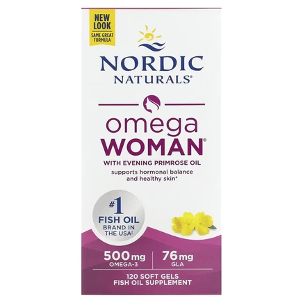 БАД Nordic Naturals Omega Woman, 120 капсул