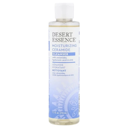 Desert Essence, Увлажняющее очищающее средство с керамидами, 210 мл (7,1 жидк. Унции)