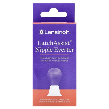 Lansinoh, Latch Assist Nipple Everter с защитным футляром, 1 шт.