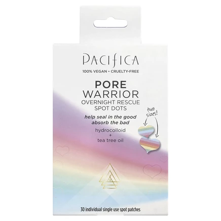 Pacifica, Pore Warrior, Overnight Rescue Spot Dots, 30 отдельных патчей