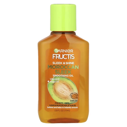 Garnier, Fructis, Sleek & Shine, Moroccan Sleek, масло для волос, 111 мл