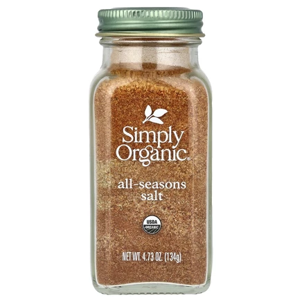 Simply Organic, универсальная соль, 134 г (4,73 унции)