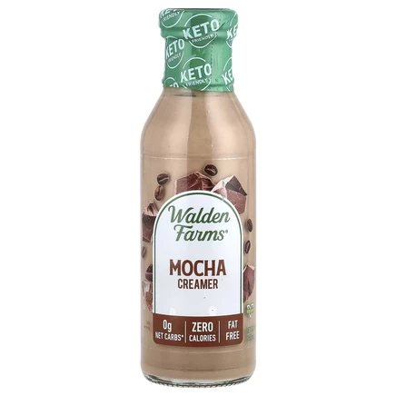 Walden Farms, Сливки для кофе, мокко, 355 мл (12 жидк. Унций)