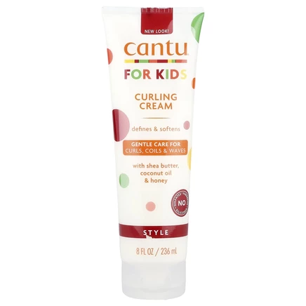 Cantu, Care For Kids, крем для завивки волос, 227 г (8 унций)