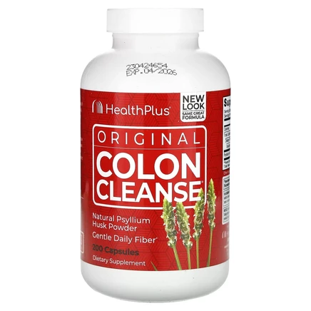 Health Plus, Original Colon Cleanse, пищевая добавка для очищения кишечника, 200 капсул