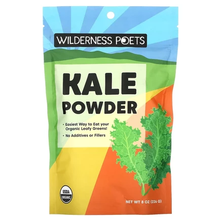 Wilderness Poets, порошок из органической кудрявой капусты, 226 г (8 унций)