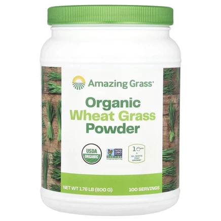 Amazing Grass, органические ростки пшеницы, 800 г (1,76 фунта)
