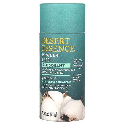 Desert Essence, дезодорант, освежающая пудра, 63 г (2,25 унции)