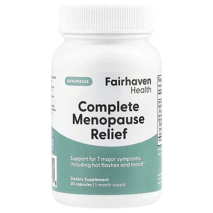 Fairhaven Health, Комплексное средство для облегчения менопаузы, 30 капсул
