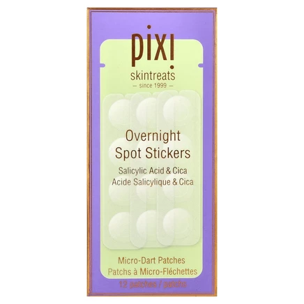 Pixi Beauty, ночные стикеры для точечного применения, 12 патчей