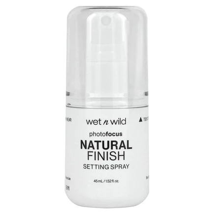 wet n wild, PhotoFocus, Natural Finish, спрей для фиксации макияжа, 301A Seal The Deal, 45 мл (1,52 жидк. унции)
