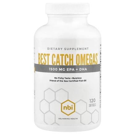 NBI, Best Catch Omegas®, 120 капсул